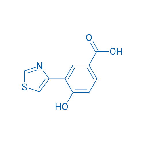 4-Hydroxy-3-(thiazol-4-yl)benzoic acid 1g