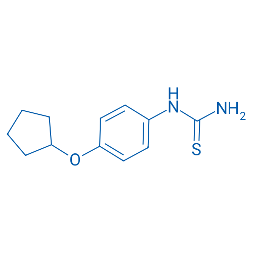 1-(4-(Cyclopentyloxy)phenyl)thiourea 1g