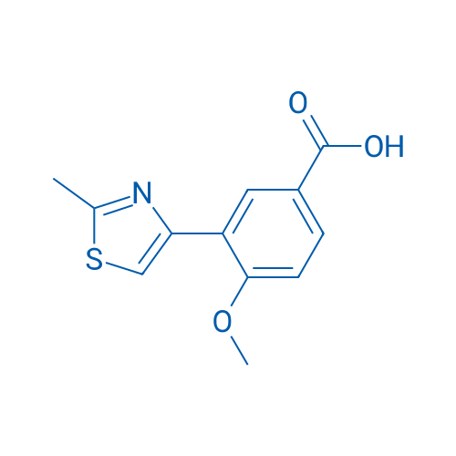 4-Methoxy-3-(2-methylthiazol-4-yl)benzoic acid 1g