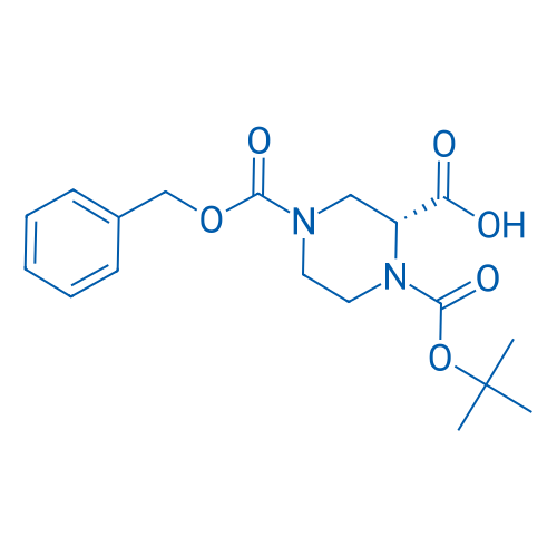 (R)-4-((Benzyloxy)carbonyl)-1-(tert-butoxycarbonyl)piperazine-2-carboxylic acid 5g