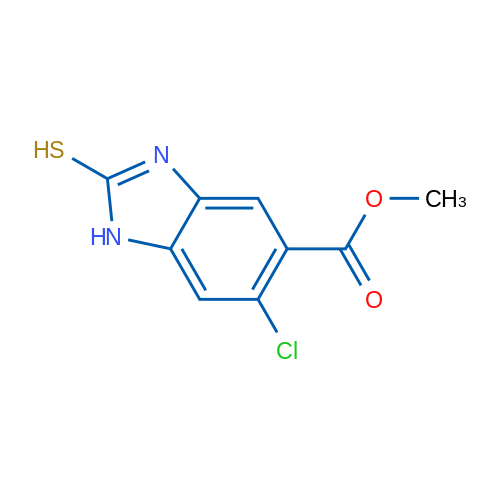 Methyl 6-chloro-2-mercapto-1H-benzo[d]imidazole-5-carboxylate 1g