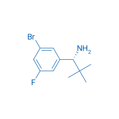 (R)-1-(3-bromo-5-fluorophenyl)-2,2-dimethylpropan-1-amine 1g