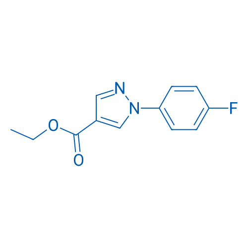 Ethyl 1-(4-fluorophenyl)-1H-pyrazole-4-carboxylate 100mg