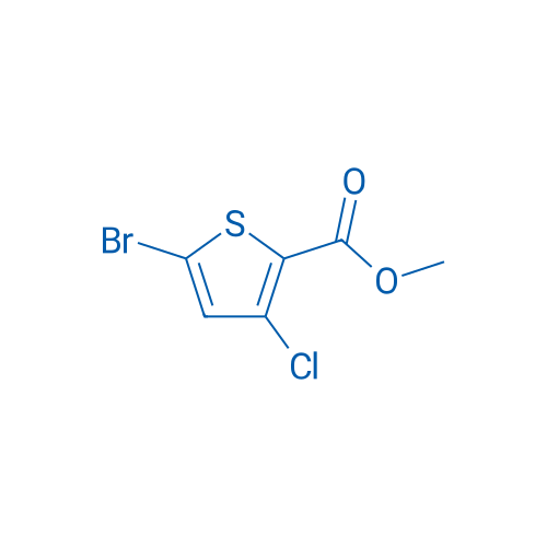 Methyl 5-Bromo-3-chloro-2-thiophene carboxylate 250mg