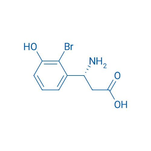 (3R)-3-amino-3-(2-bromo-3-hydroxyphenyl)propanoic acid 250mg