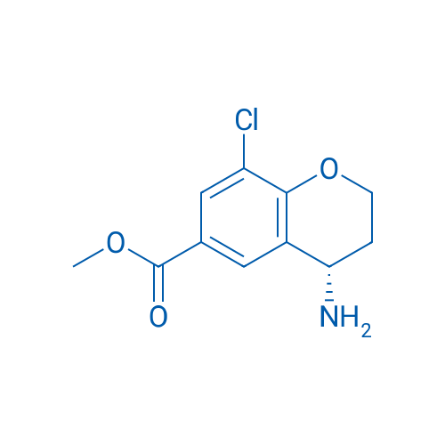 (S)-Methyl 4-amino-8-chlorochroman-6-carboxylate 250mg