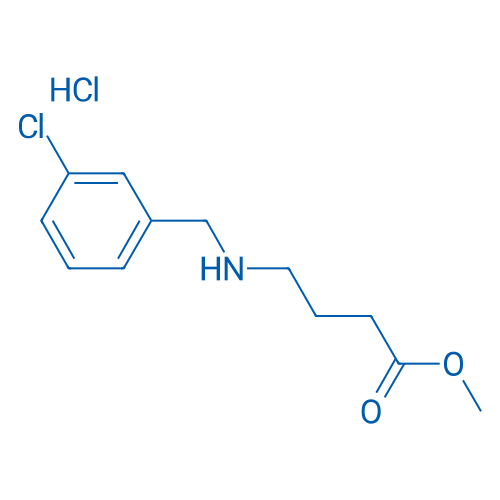 Methyl 4-((3-chlorobenzyl)amino)butanoate hydrochloride 100mg