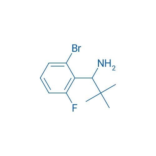 1-(2-BROMO-6-FLUOROPHENYL)-2,2-DIMETHYLPROPAN-1-AMINE 250mg