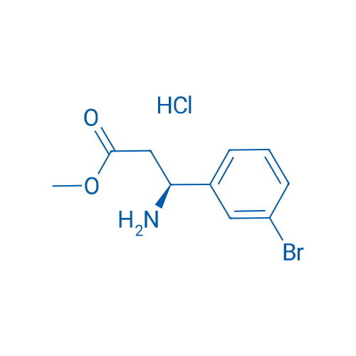 (S)-Methyl 3-amino-3-(3-bromophenyl)propanoate hydrochloride 1g