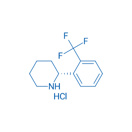 (R)-2-(2-(Trifluoromethyl)phenyl)piperidine hydrochloride 100mg