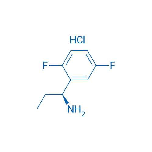(S)-1-(2,5-Difluorophenyl)propan-1-amine hydrochloride 100mg