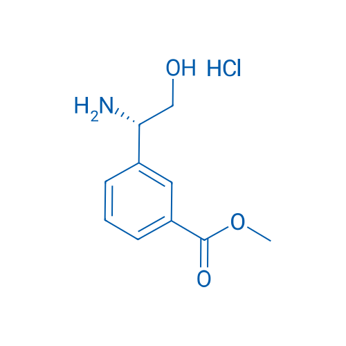 (S)-Methyl 3-(1-amino-2-hydroxyethyl)benzoate hydrochloride 100mg