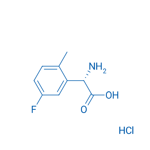(S)-2-Amino-2-(5-fluoro-2-methylphenyl)acetic acid hydrochloride 250mg