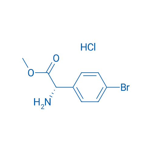 (S)-Methyl 2-amino-2-(4-bromophenyl)acetate hydrochloride 1g