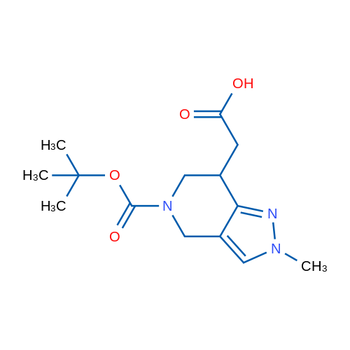2-(5-(tert-Butoxycarbonyl)-2-methyl-4,5,6,7-tetrahydro-2H-pyrazolo[4,3-c]pyridin-7-yl)acetic acid 1g