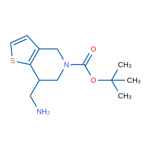 tert-Butyl 7-(aminomethyl)-6,7-dihydrothieno[3,2-c]pyridine-5(4H)-carboxylate 1g