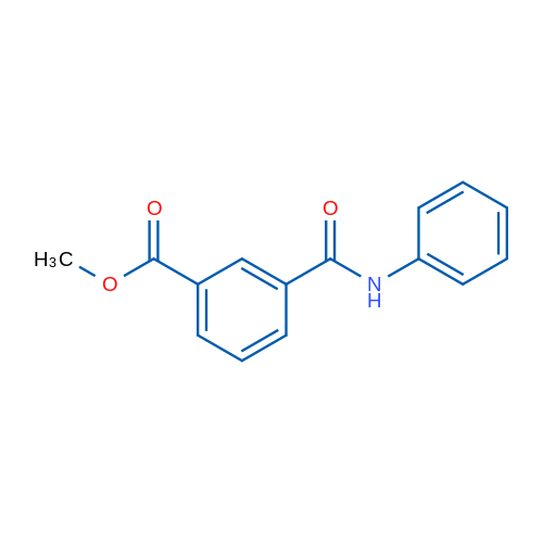 Methyl 3-(phenylcarbamoyl)benzoate 1g