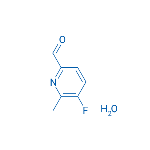 5-Fluoro-6-methylpicolinaldehyde hydrate 1g