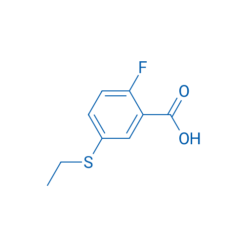 5-(Ethylthio)-2-fluorobenzoic acid 1g