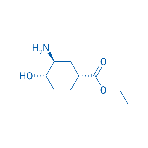 Cyclohexanecarboxylic acid, 3-amino-4-hydroxy-, ethyl ester, (1R,3S,4S)- 5g