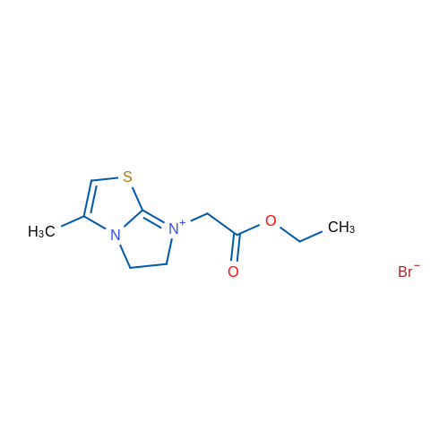 7-(2-Ethoxy-2-oxoethyl)-3-methyl-5H,6H-imidazo[2,1-b][1,3]thiazol-7-ium bromide 1g
