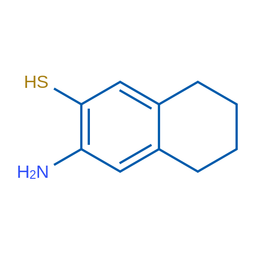 3-Amino-5,6,7,8-tetrahydronaphthalene-2-thiol 1g