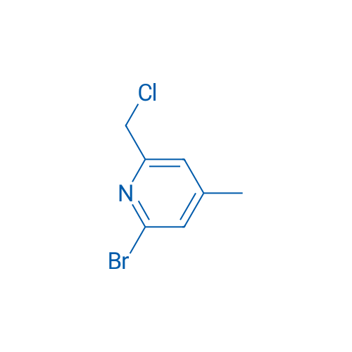 2-Bromo-6-(chloromethyl)-4-methylpyridine 1g