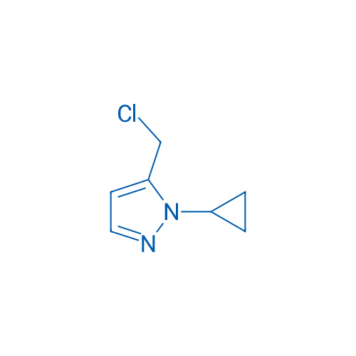 5-(Chloromethyl)-1-cyclopropyl-1H-pyrazole 1g