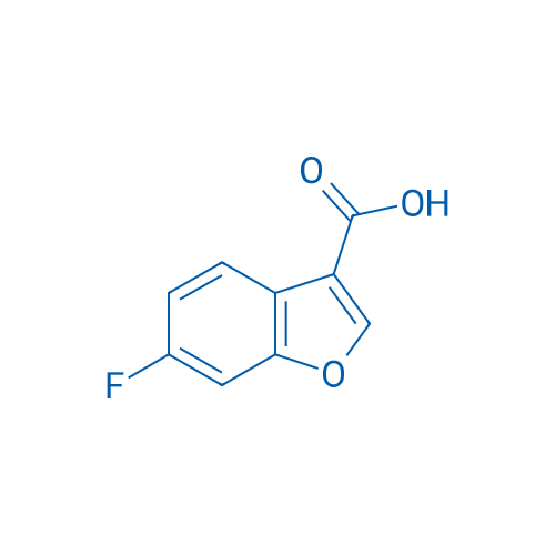 6-Fluorobenzofuran-3-carboxylic acid 250mg
