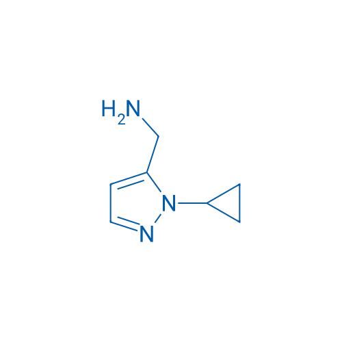 (1-Cyclopropyl-1H-pyrazol-5-yl)methanamine 100mg