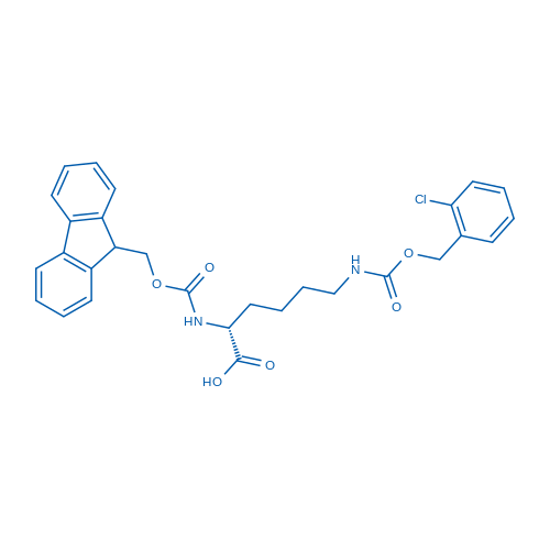 Fmoc-D-Lys(2-Cl-Z)-OH 250mg
