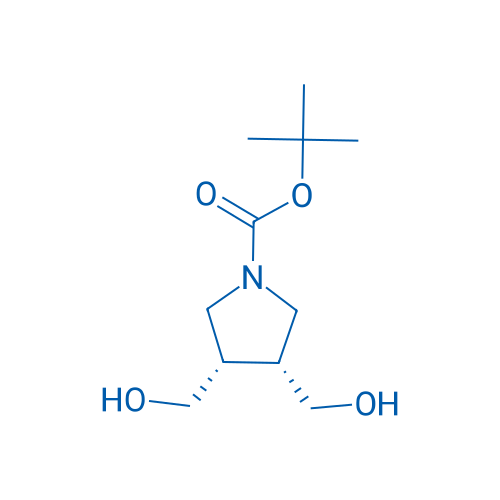 Rel-tert-butyl (3R,4S)-3,4-bis(hydroxymethyl)pyrrolidine-1-carboxylate 50mg