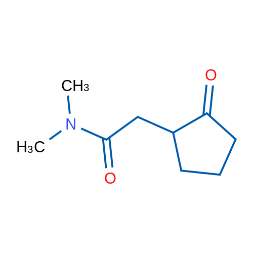 N,N-Dimethyl-2-(2-oxocyclopentyl)acetamide 1g