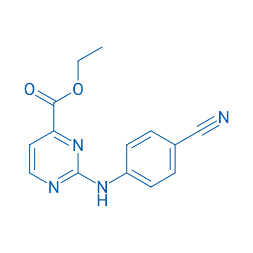 Ethyl 2-((4-cyanophenyl)amino)pyrimidine-4-carboxylate 1g