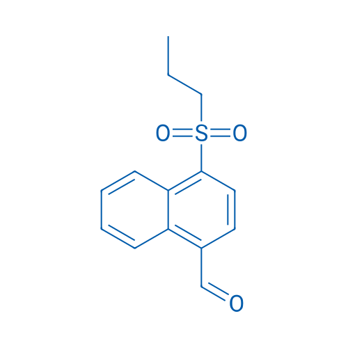 4-(Propylsulfonyl)-1-naphthaldehyde 1g
