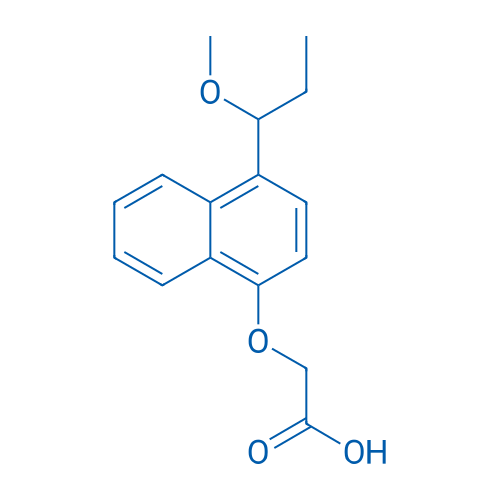 2-((4-(1-Methoxypropyl)naphthalen-1-yl)oxy)acetic acid 1g