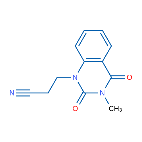 3-(3-Methyl-2,4-dioxo-3,4-dihydroquinazolin-1(2H)-yl)propanenitrile 1g