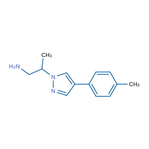 2-(4-(p-Tolyl)-1H-pyrazol-1-yl)propan-1-amine 1g