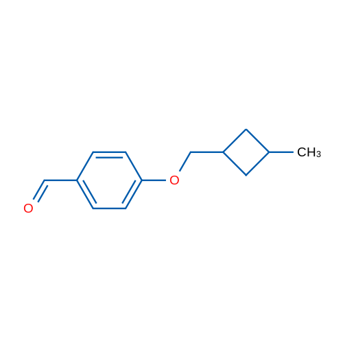 4-((3-Methylcyclobutyl)methoxy)benzaldehyde 1g