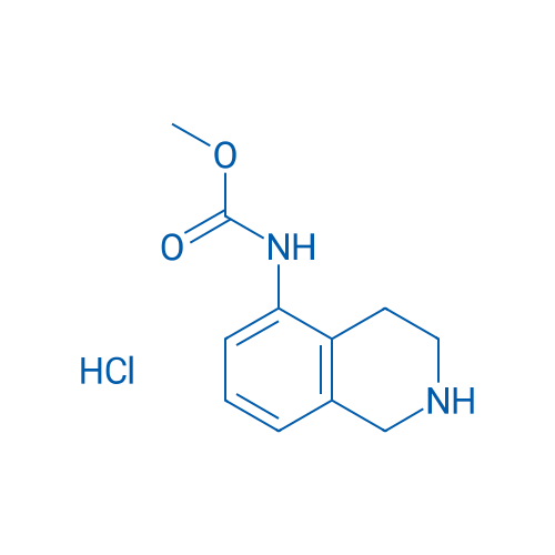 Methyl N-(1,2,3,4-tetrahydroisoquinolin-5-yl)carbamate hydrochloride 50mg