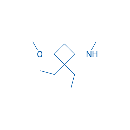 2,2-diethyl-3-methoxy-N-methylcyclobutan-1-amine 1g