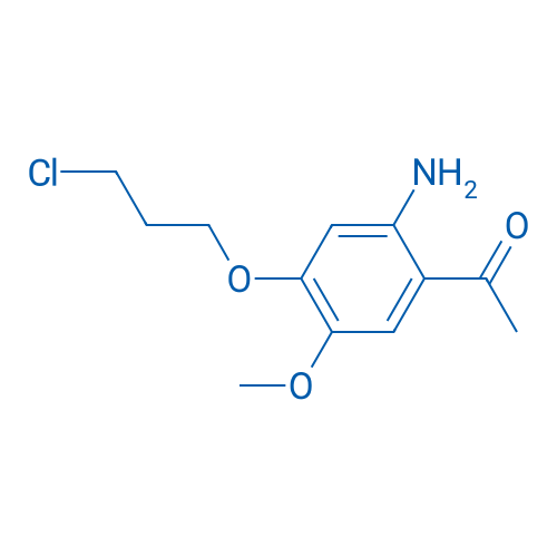 1-(2-Amino-4-(3-chloropropoxy)-5-methoxyphenyl)ethanone 1g