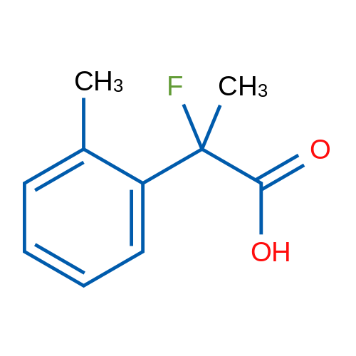 2-Fluoro-2-(2-methylphenyl)propanoic acid 1g