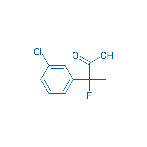 2-(3-Chlorophenyl)-2-fluoropropanoic acid 1g