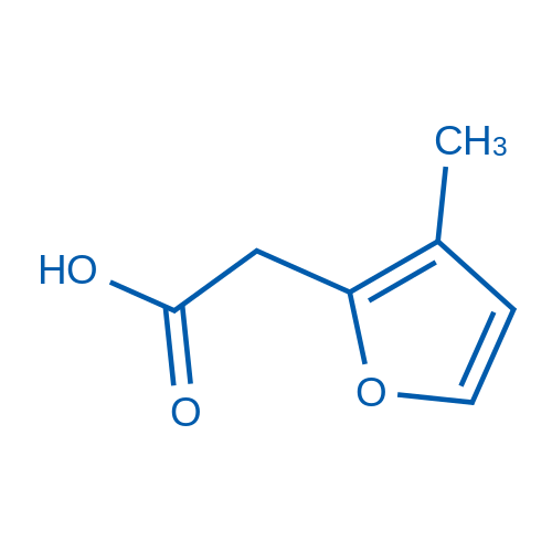 2-(3-Methylfuran-2-yl)acetic acid 50mg