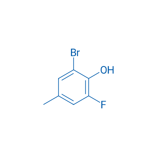2-Bromo-6-fluoro-4-methylphenol 250mg
