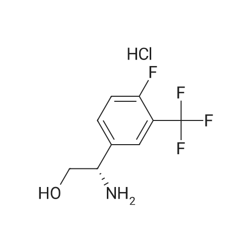 (S)-2-Amino-2-(4-fluoro-3-(trifluoromethyl)phenyl)ethanol hydrochloride 100mg