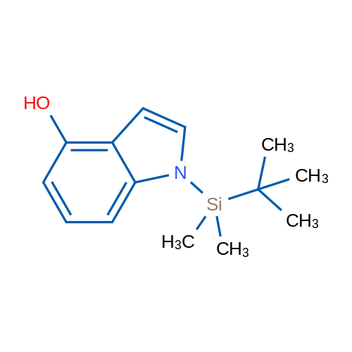 1-(tert-Butyldimethylsilyl)-1H-indol-4-ol 5g