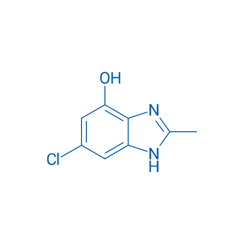6-Chloro-2-methyl-1H-benzo[d]imidazol-4-ol 100mg