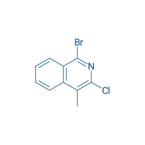 1-Bromo-3-chloro-4-methylisoquinoline 250mg